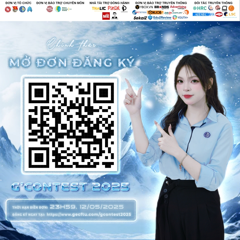 Chính Thức Mở Đơn Đăng Ký Cuộc Thi G’Contest - Nhà kinh tế tài ba 2025