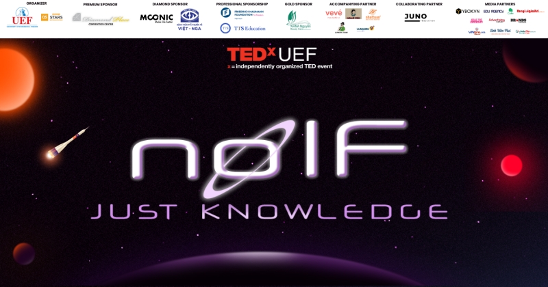 TEDxUEF 2025 trở lại với chủ đề mang tính thời đại: noIF - No ‘If’, Just Knowledge