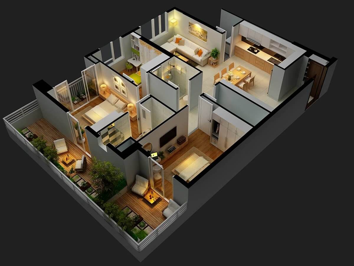 Việc làm thiết kế 3D nội thất là một phần không thể thiếu trong lĩnh vực xây dựng