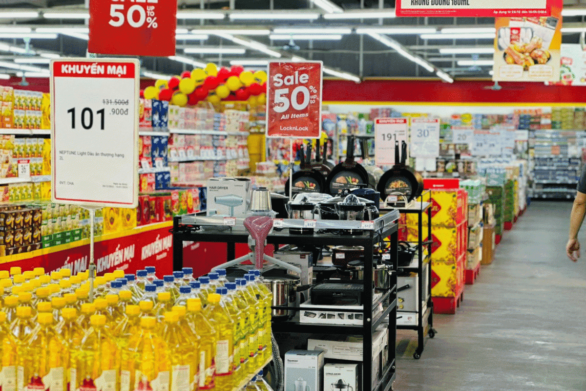 Triển khai chương trình khuyến mại là một trong những công việc của Trade Marketing