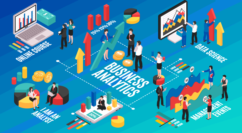 Business Analyst thường sử dụng phương pháp như đồ họa quy trình, phân tích dữ liệu để đưa ra đề xuất cải tiến giúp doanh nghiệp hoạt động hiệu quả hơn
