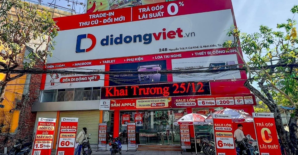 Di Động Việt thường xuyên tuyển tuyển dụng nhân viên bán điện thoại